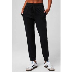 Fabletics Cloud Jersey Jogger in Black Size Large - NWT $90